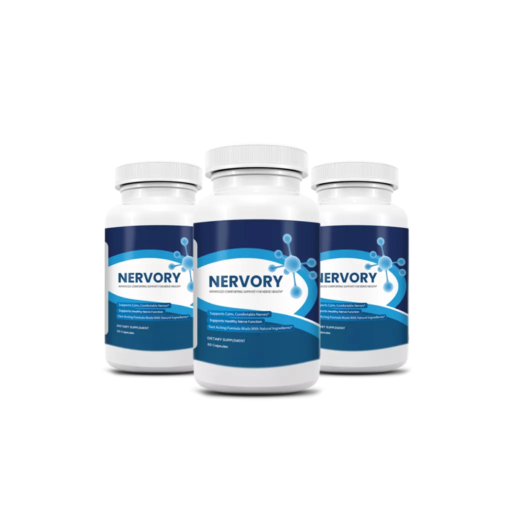 Nervory 3 bottle most popular package
